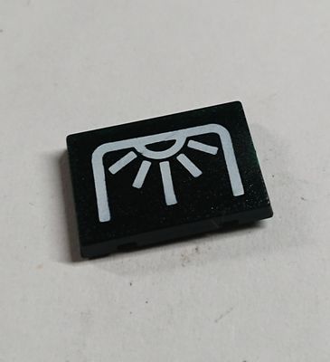 #726E Interior light symbol glass for warning light unit on Dashboard