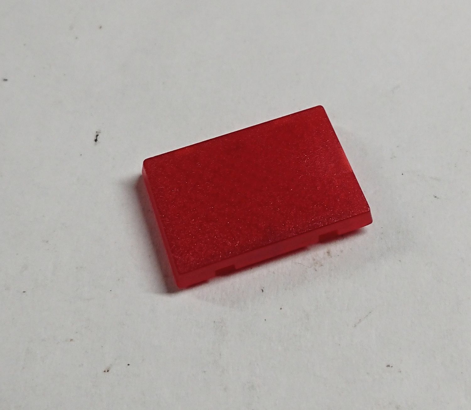 #726A Red glass (without symbol) for warning light unit on Dashboard