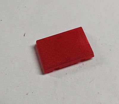 #726A Red glass (without symbol) for warning light unit on Dashboard