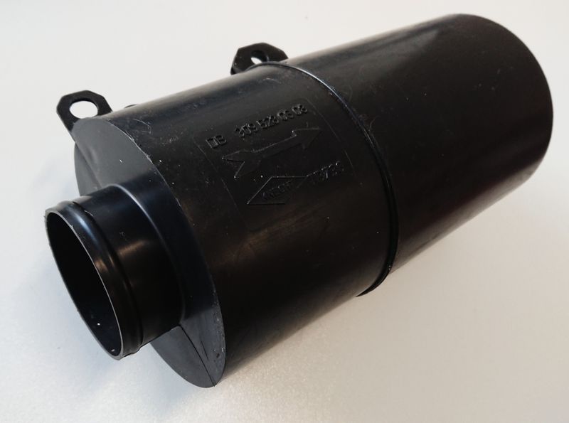 #167 Silencer for Air intake suction pipe on 408D 508D, 608D O309 OM314