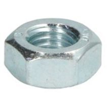 #015 Nut for lower damping rubber on Radiator Cooler