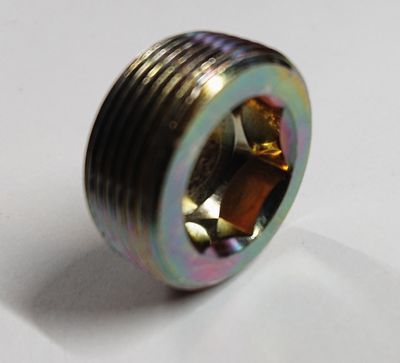 #356 Original Plug for core hole in OM314 Engine in 408D / 508D. M30X1.5