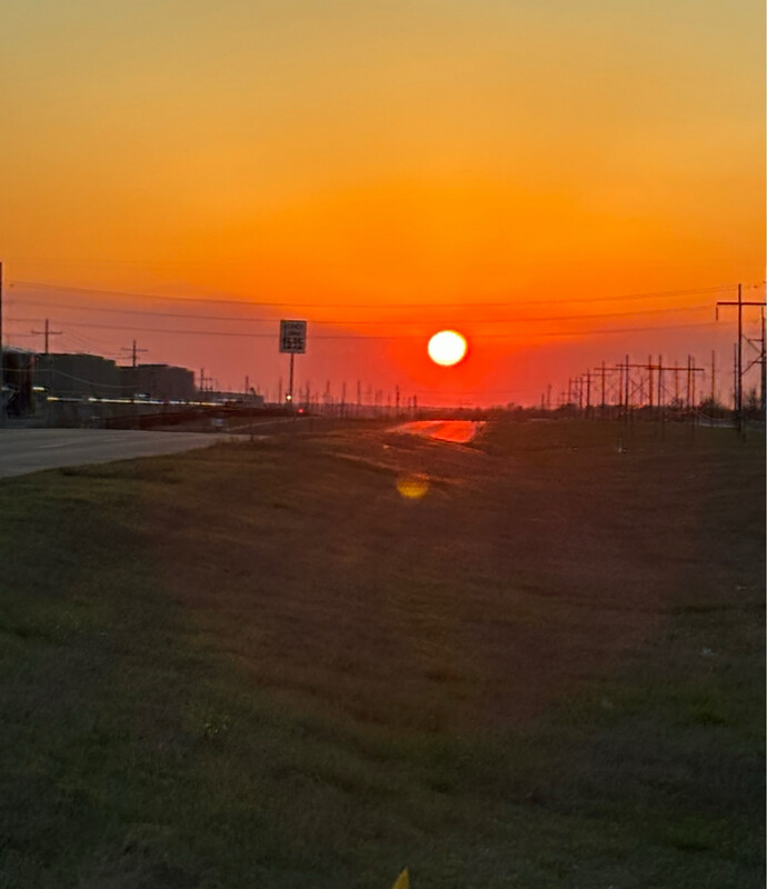Oklahoma sunset