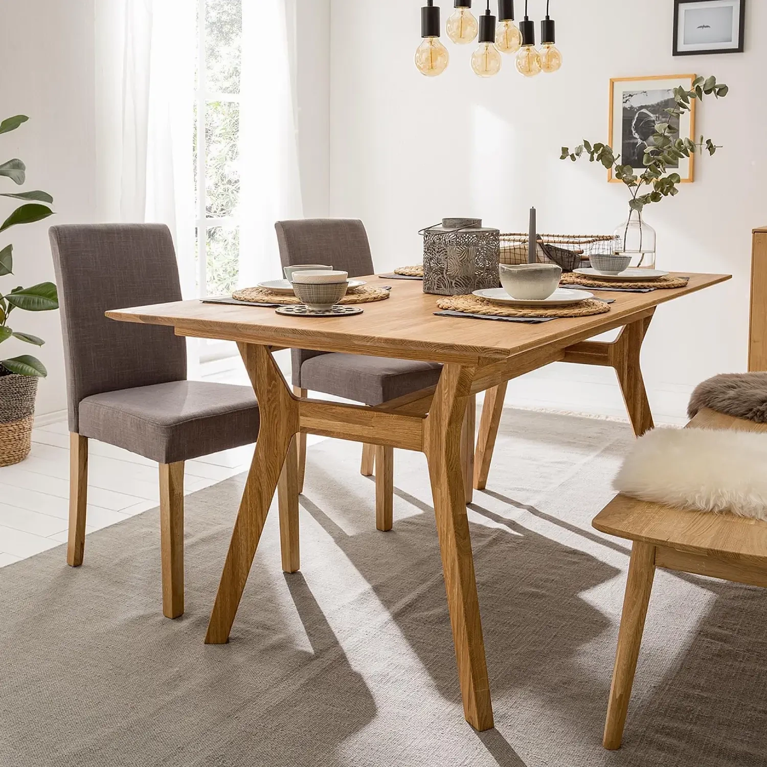 Juego de Comedor Harold – Roble