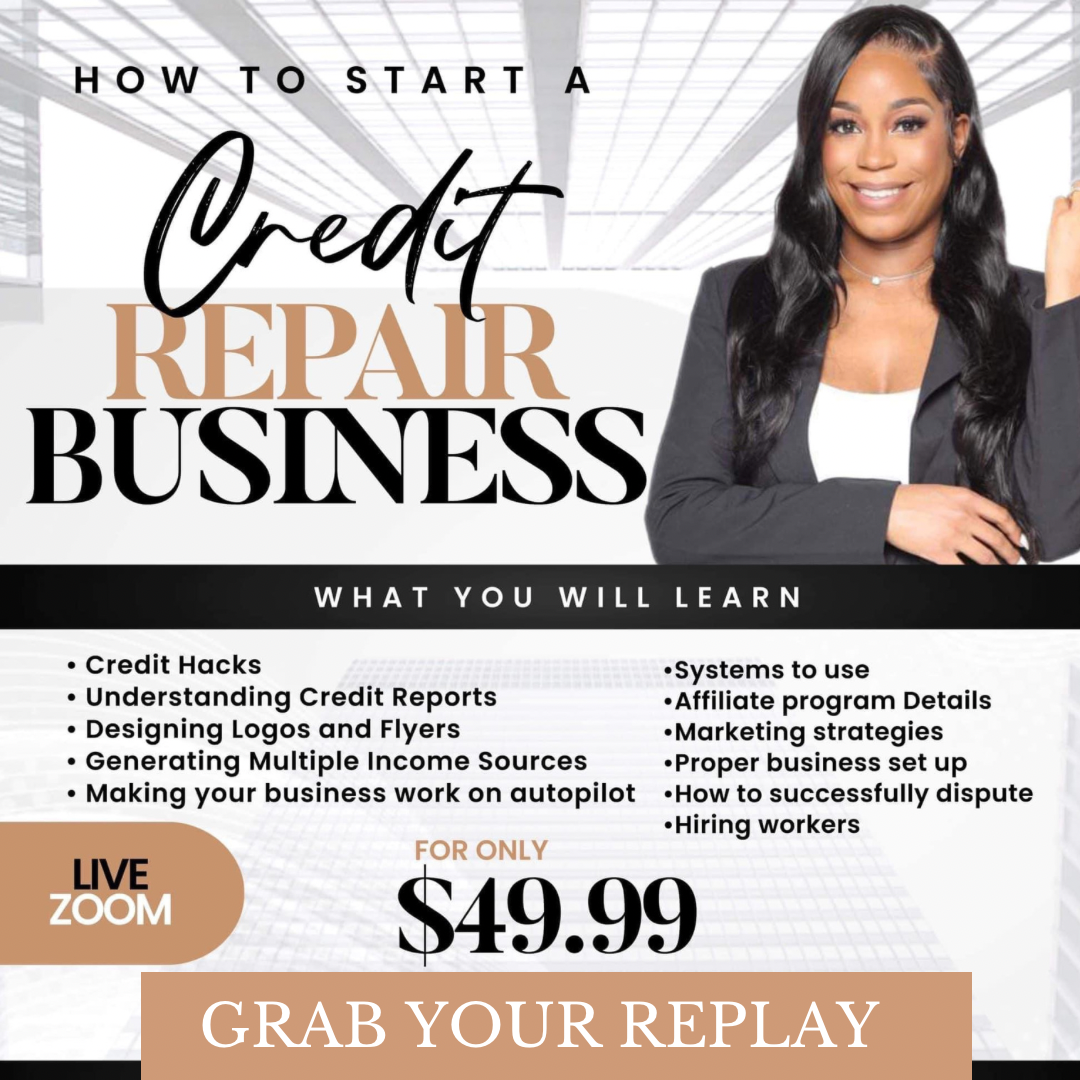 How to start a Credit Repair Business Replay