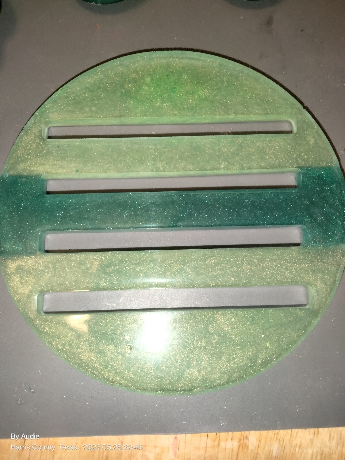 Butterfly coaster set of 4 with stand
