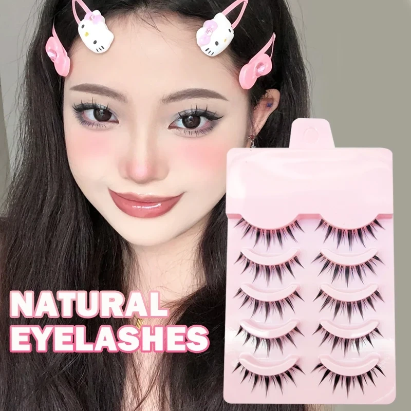 Manga Eyelashes Thick Natural Eyelashes