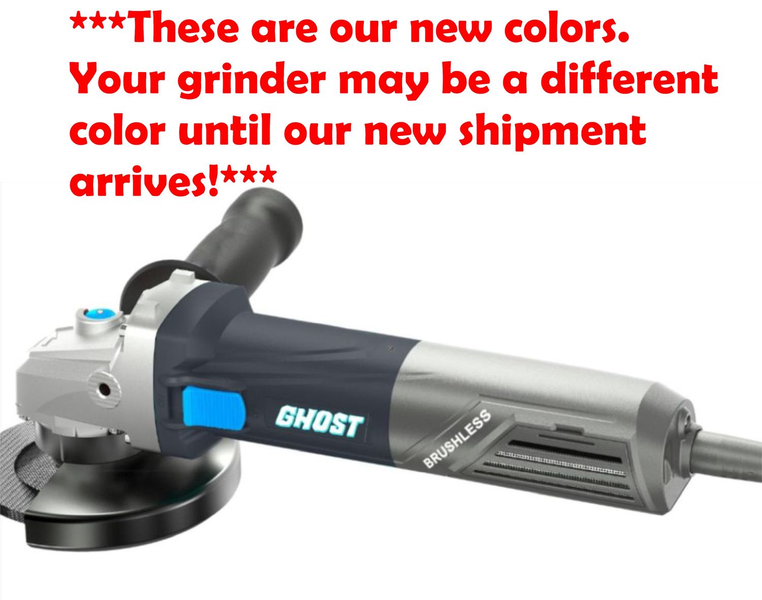 Angle Grinder anti-kickback should be back in stock in May sometime.