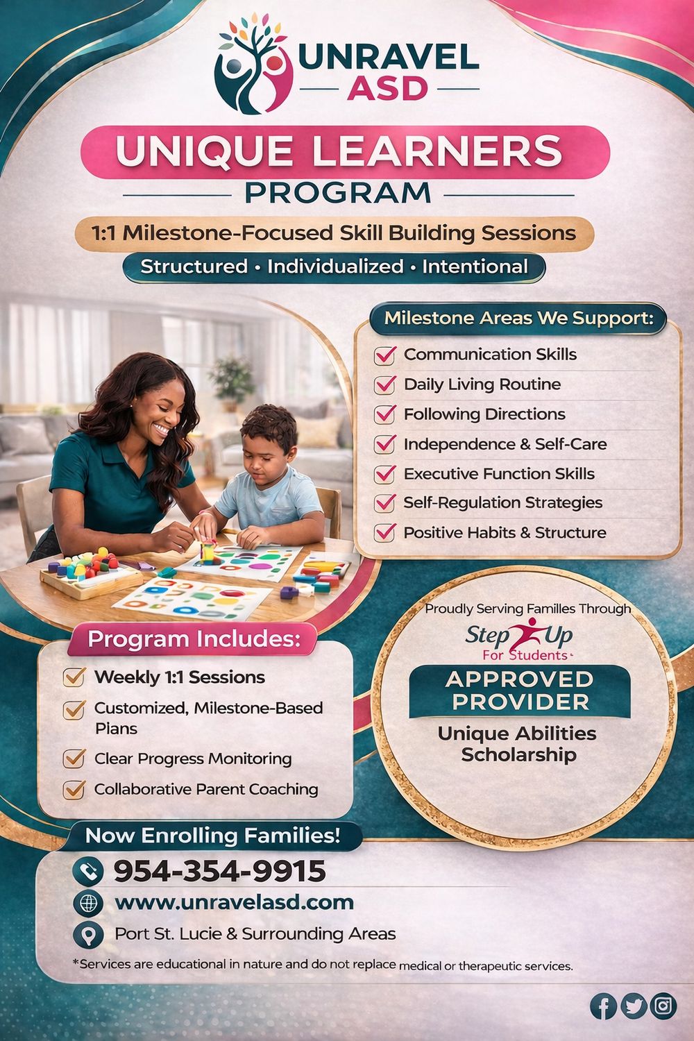 🌟Unique Learners Program🌟