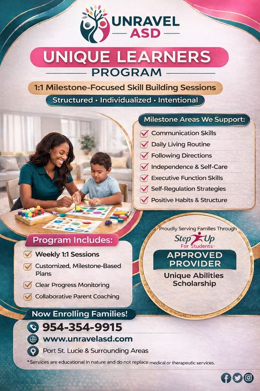 🌟Unique Learners Program🌟