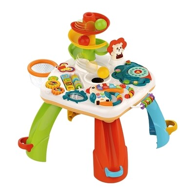 Baby Activity Table Activity Center - Early Development Learning Table &amp; Baby Standing Activity Center,Musical Instruments for Toddlers 1-3, Boy and Girl