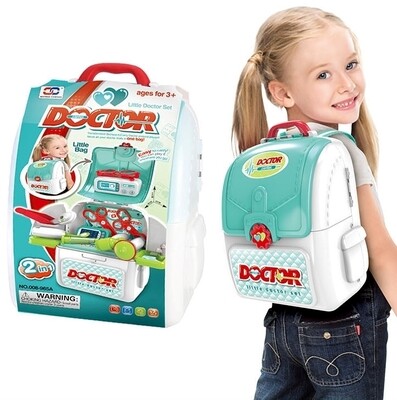 Children Doctor Pretend Play Bag Set Toy. Play House Early Educational Toy