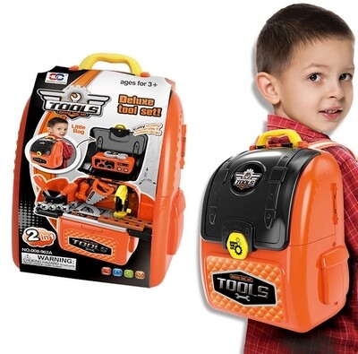 Children Tools Pretend Play Bag Set Toy. Play House Early Educational Toy