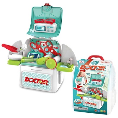 Children Doctor Pretend Play Bag Set Toy. Play House Early Educational Toy