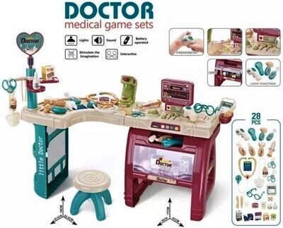 Doctor Consult Toy with 28 Accessories, Light and Sound