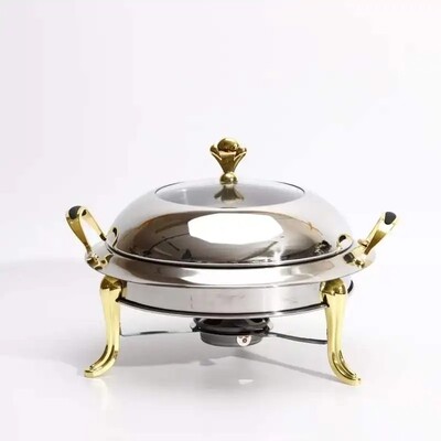 Stainless Steel Chafing Dish. 3.5 ltr Buffet Set. Catering Warmer Set. High Efficiency Buffet Warmer for Household