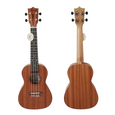 Aiersi 24 inch Concert Mahogany Ukulele with Bag