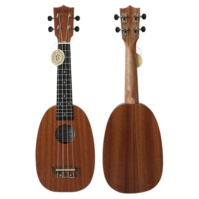 Aiersi  21 inch Pineapple Shape Soprano Ukulele with bag