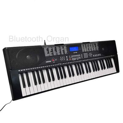 AIERSI 61 Keys Digital Organ. Electronic Piano with Bluetooth. With Stand
