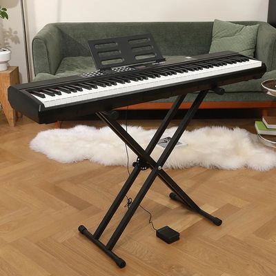 Solati SY-P06 Full Size Weighted Keyboard 88 Key Digital Piano, Portable Electric Piano with Sustain Pedal and Stand