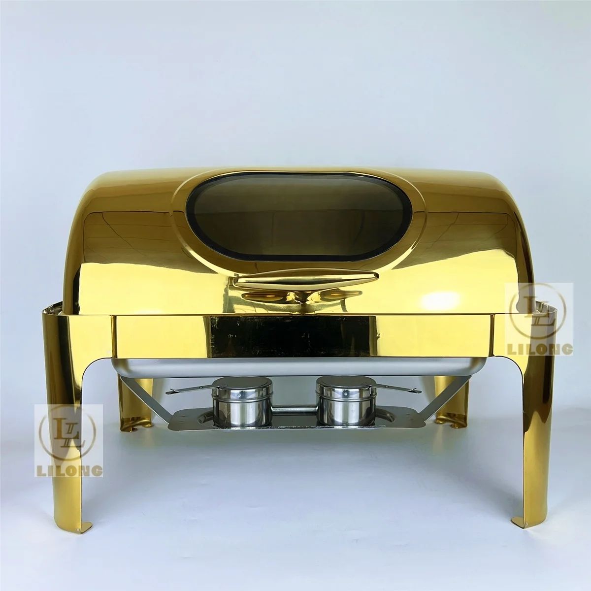golden chafing dish