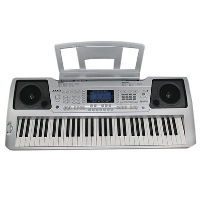 61-key oriental electronic keyboard piano with built-in speakers and LCD display