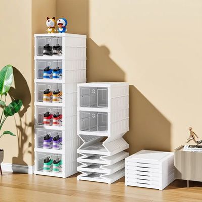 6-Tier Foldable Shoe Rack Storage Cubes