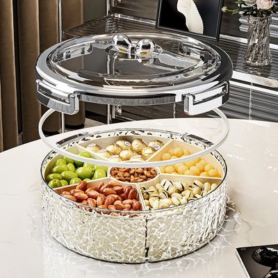 Divided Serving Tray Multipurpose Storage Container