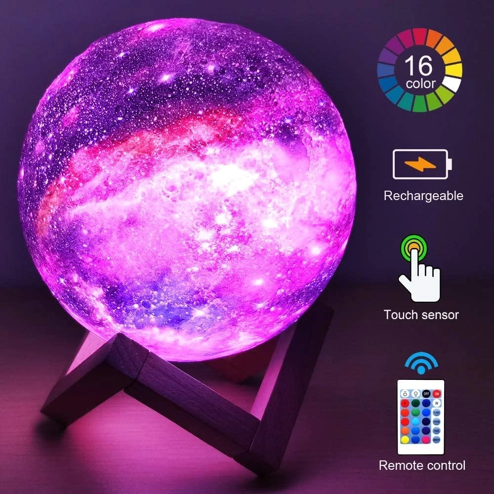 LED Galaxy, Moon Light Lamp