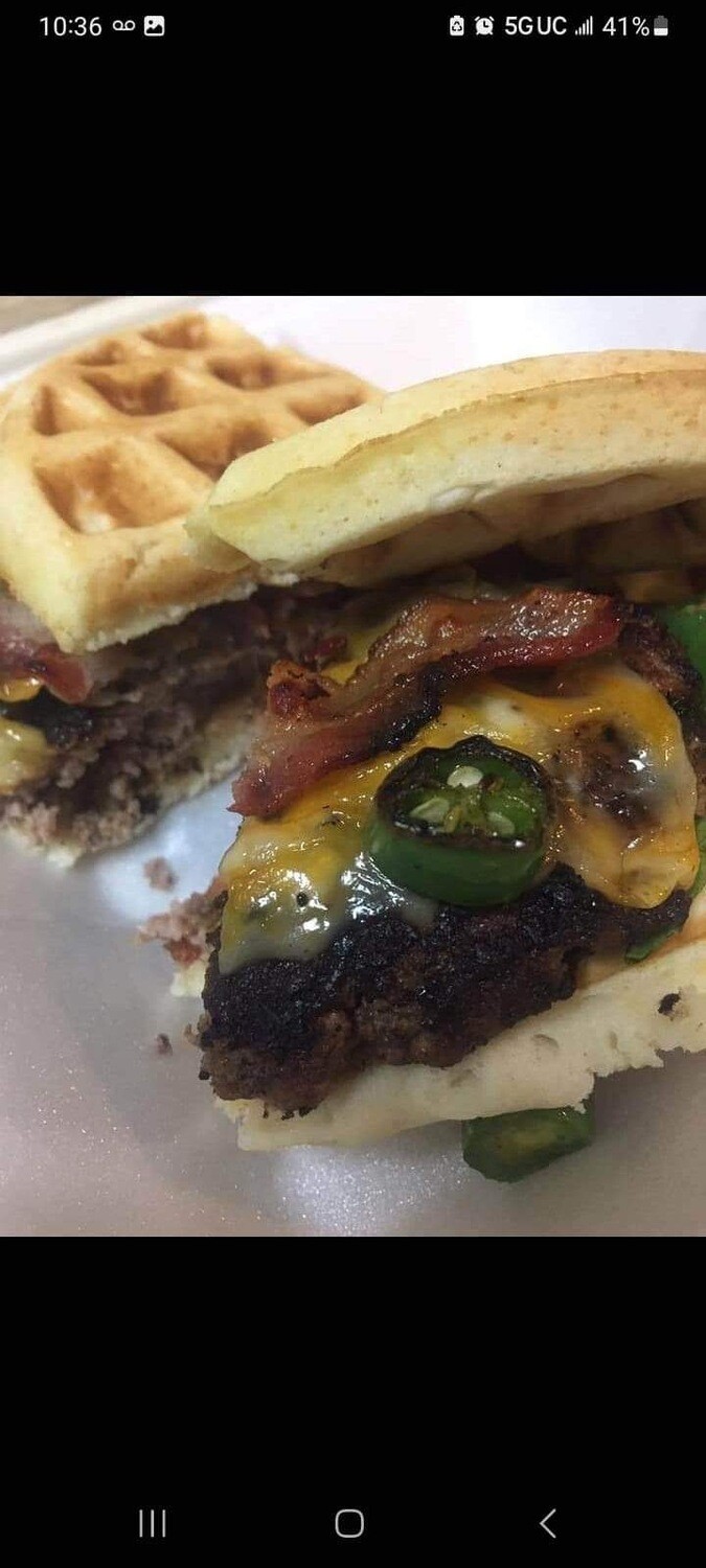 Waffle Burger