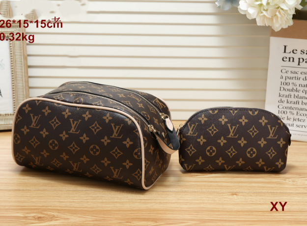Louis Vuitton Inspired Travel/toiletry Bag