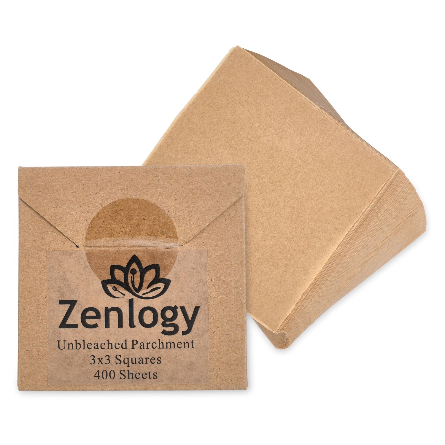 Parchment Squares 3x3 - 400 Pc