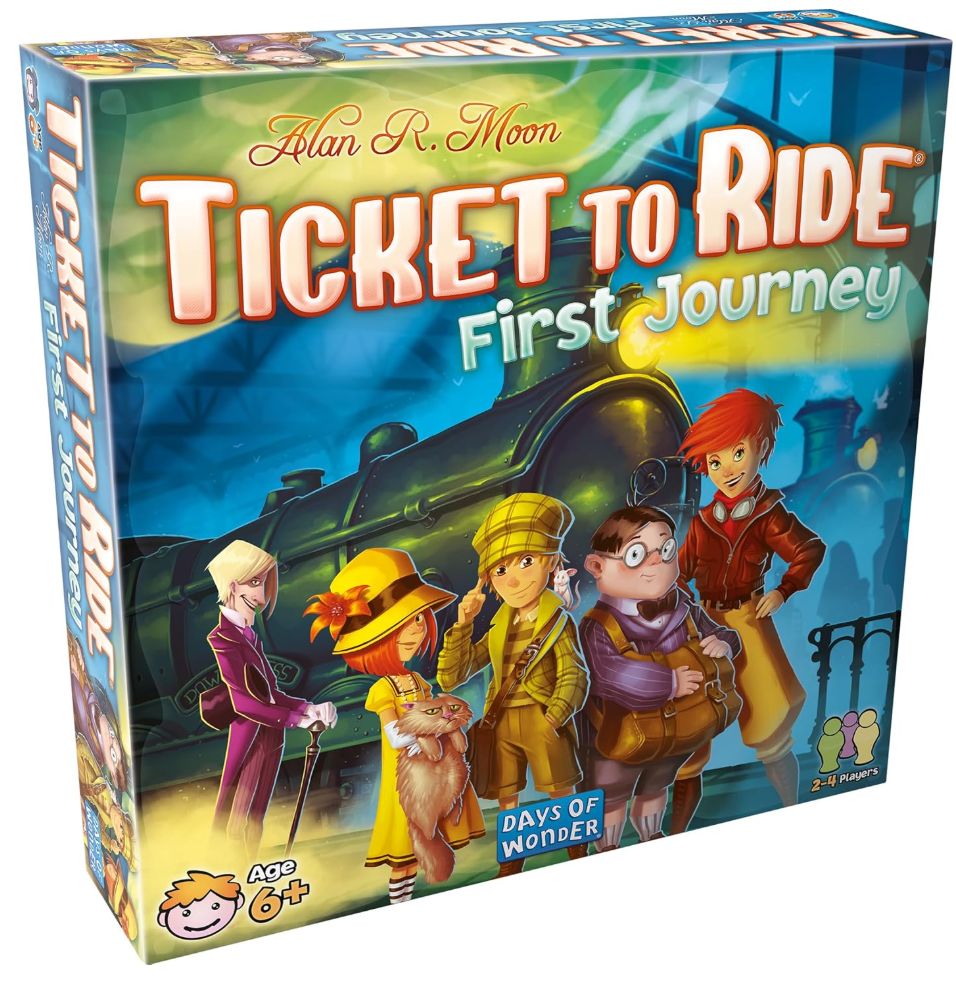 Ticket To Ride First Journey By Asmodee