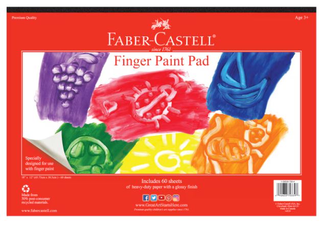 Finger Paint Pad By Faber-Castell