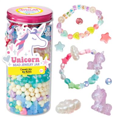 Unicorn Bead Jewelry Jar