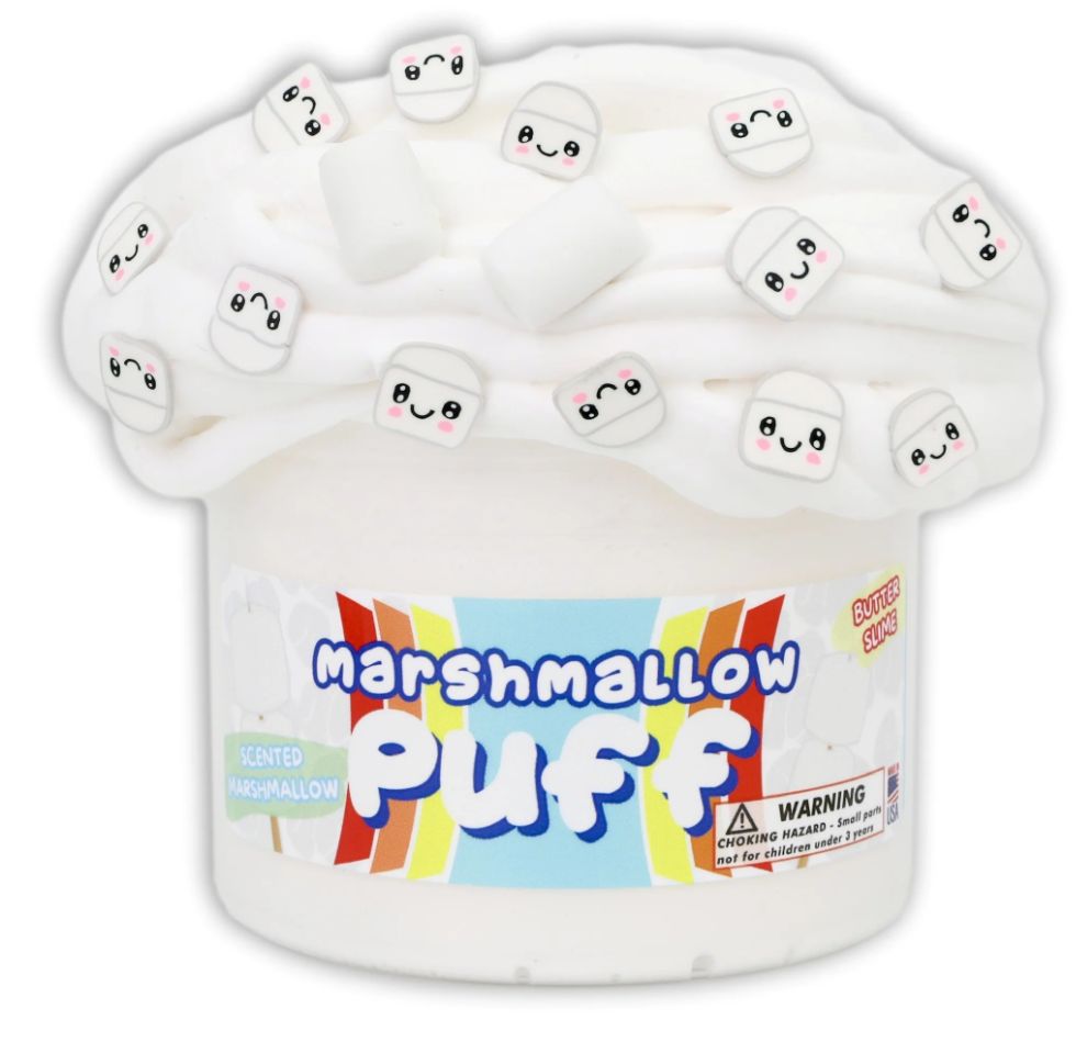 Marshmallow Puff Buttery Slime