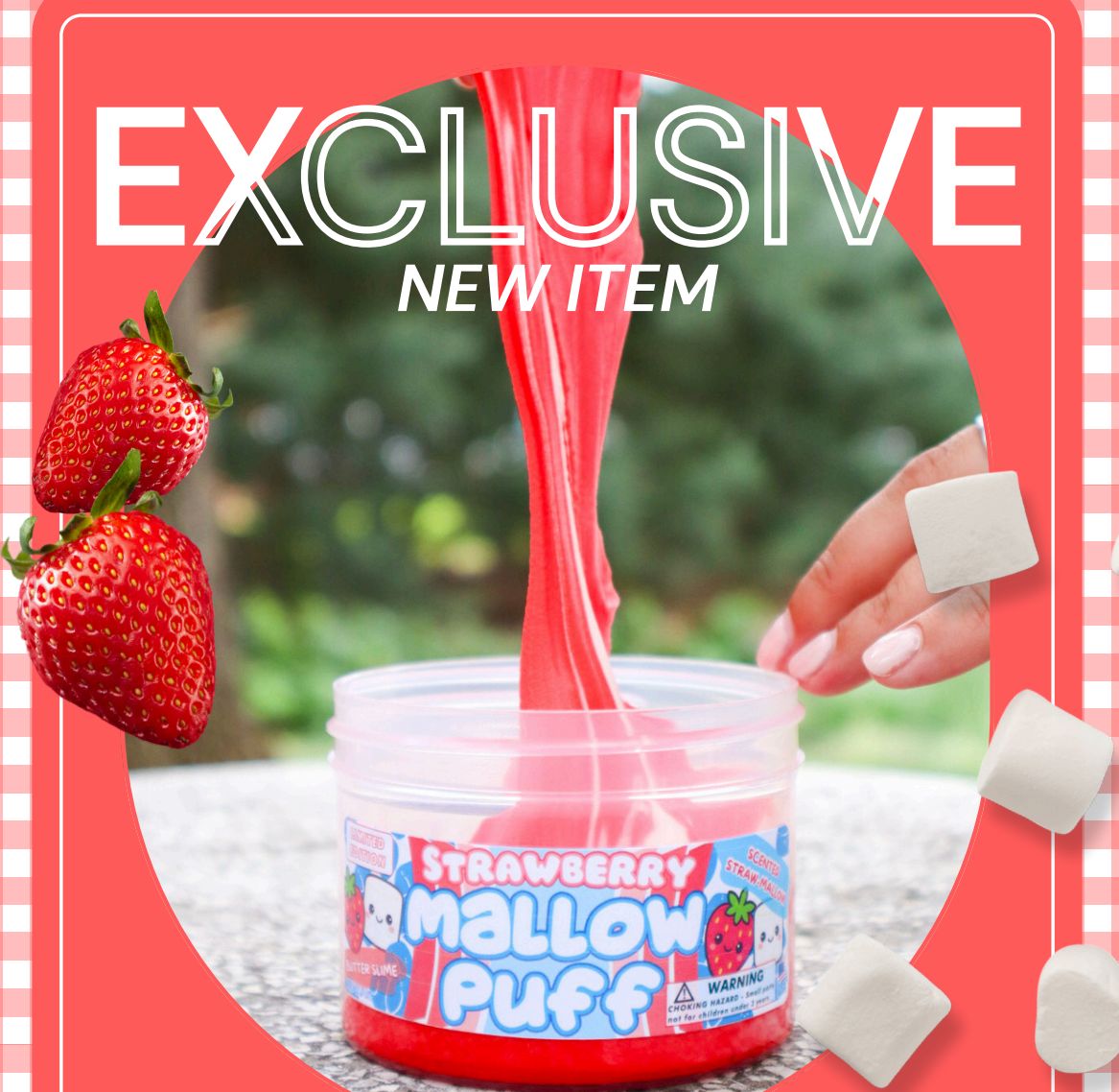 Strawberry Mallow Puff Exclusive