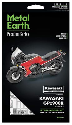 Iconx - Kawasaki Gpz900R Motorcycle By Metal Earth