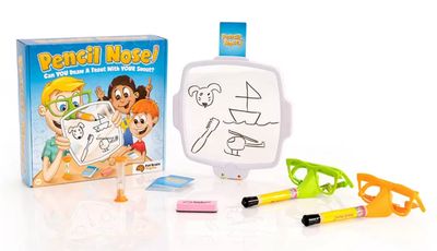 Pencil Nose Game By Fat Brain Toys