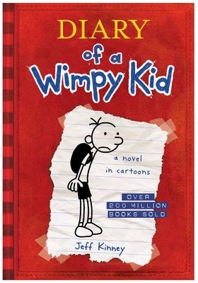 Diary of a Wimpy Kid by Jeff Kinney Hardcover