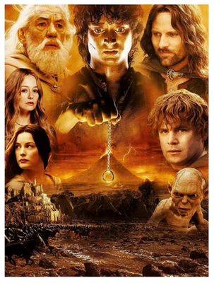 Lord Of The Rings 1,000 Piece Puzzle
