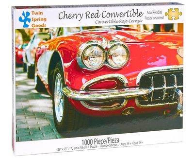 Cherry Red Convertible1,000 Piece Puzzle
