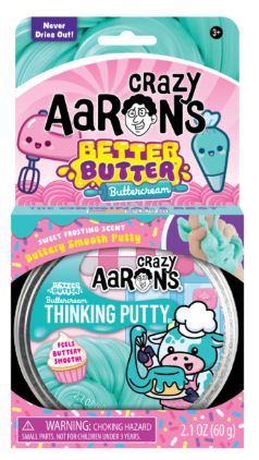 Better Butter - Buttercream 4" Thinking Putty Tin
