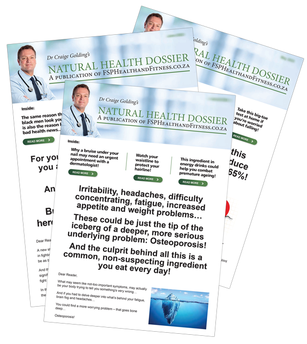 Dr Golding&#39;s Natural Health Dossier online subscription - annual