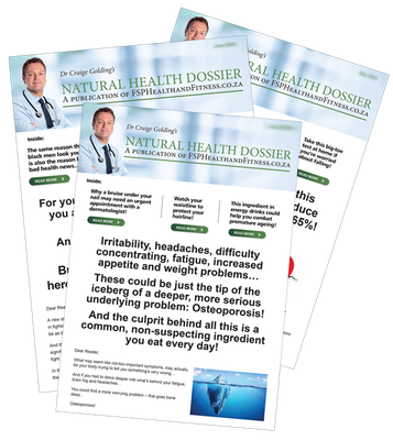 Dr Golding's Natural Health Dossier online subscription - annual