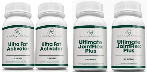 2 Bottles of Ultimate JointFlex Plus &amp; 2 Bottles of Ultra Fat Activator