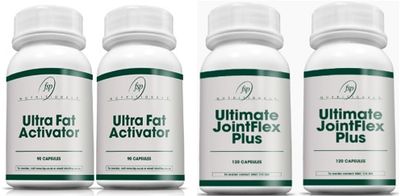 2 Bottles of Ultimate JointFlex Plus &amp; 2 Bottles of Ultra Fat Activator