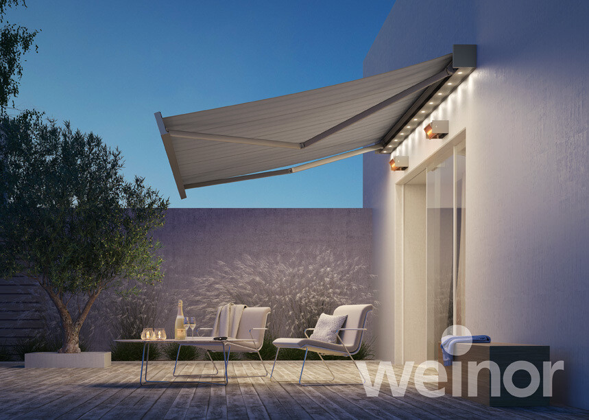 Markise Weinor Kubata LED 700 cm breit