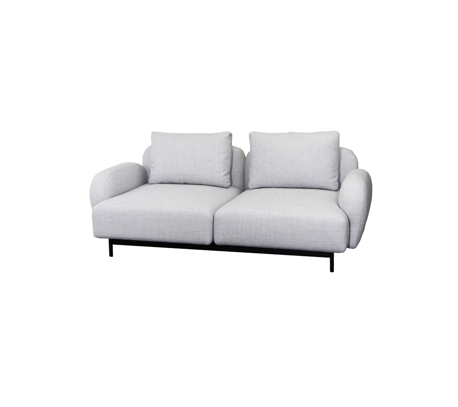 Aura 2-Sitzer-Sofa m/niedrigen Armlehnen