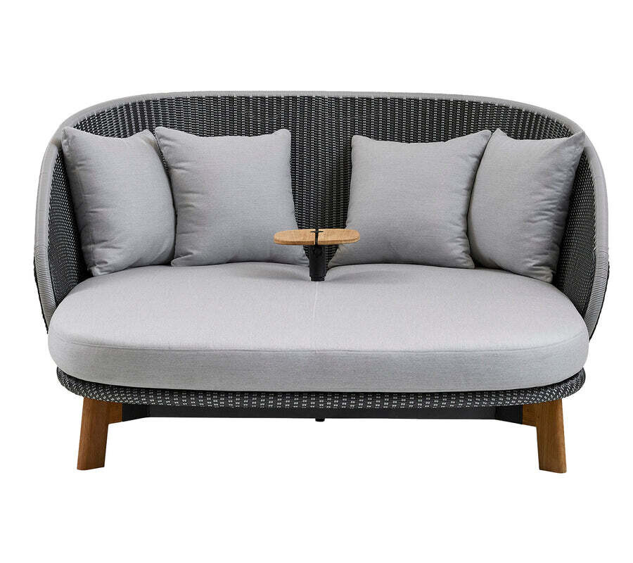 Peacock Daybed m/teak Beine inkl. Tisch